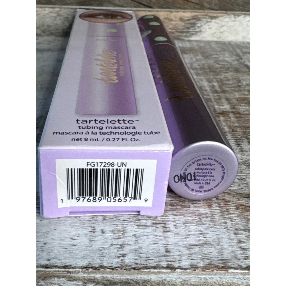 Tarte Tartelette Tubing Mascara Black Full Size New In Box NIB MSRP $28